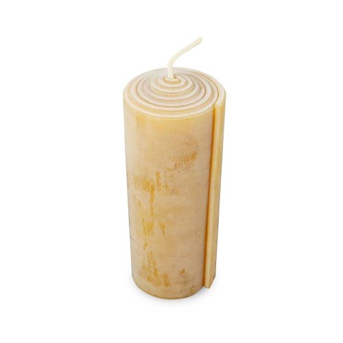 Adventskerze Bienenwachs mittel